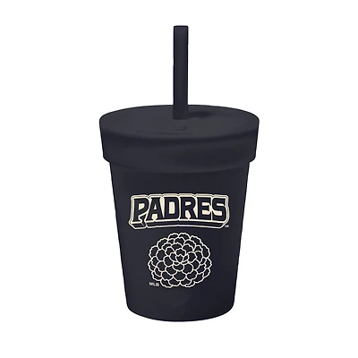 WinCraft  San Diego Padres 2026 City Connect 8oz. Silicone Tumbler with Lid & Straw