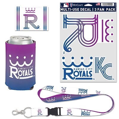 WinCraft  Kansas City Royals 2026 City Connect 4-Piece Fan Pack