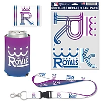 WinCraft  Kansas City Royals 2026 City Connect 4-Piece Fan Pack