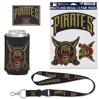 WinCraft  Pittsburgh Pirates 2026 City Connect 4-Piece Fan Pack