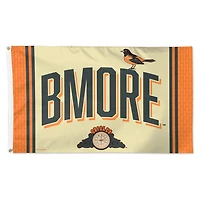 WinCraft  Baltimore Orioles 2026 City Connect Single-Sided Deluxe 3' x 5' Flag