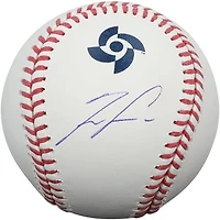 Ronald Acuña Jr. Venezuela Baseball Autographed 2026 World Baseball Classic Baseball