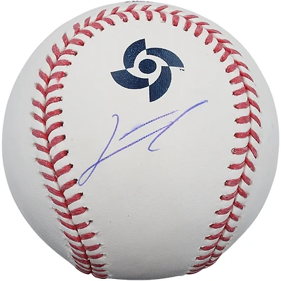 Junior Caminero Dominican Republic Baseball Autographed 2026 World Baseball Classic Baseball