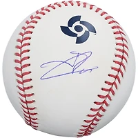 Jackson Chourio Venezuela Baseball Autographed 2026 World Baseball Classic Baseball