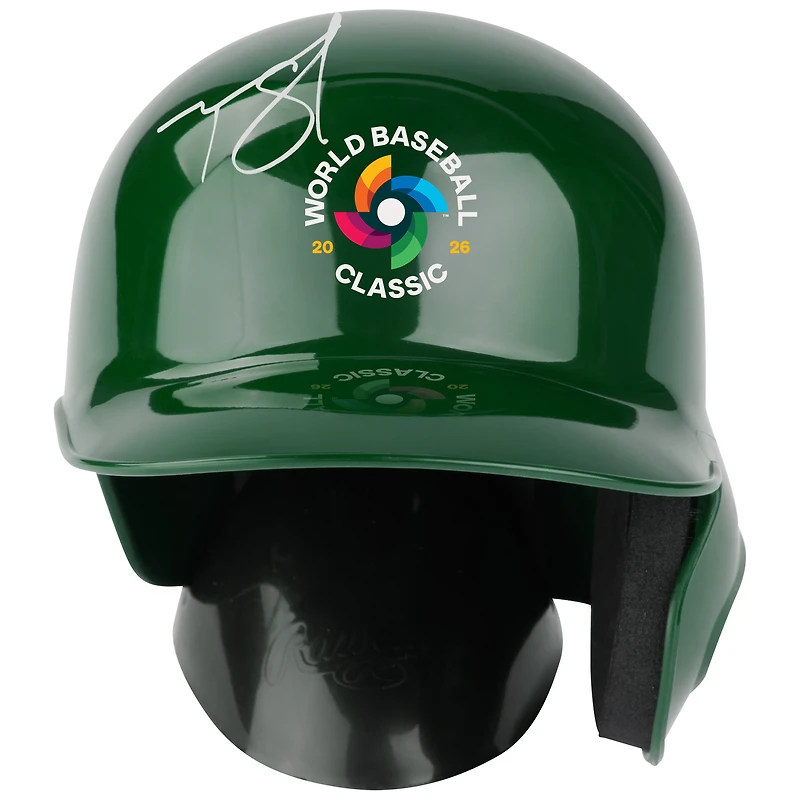 Tarik Skubal USA Baseball Autographed 2026 World Baseball Classic Logo Mini Batting Helmet