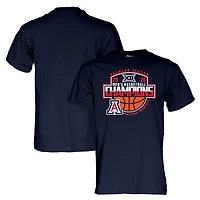 Unisex Blue 84  Navy Arizona Wildcats 2026 Big 12 Men's Basketball Regular Season Champions T-Shirt