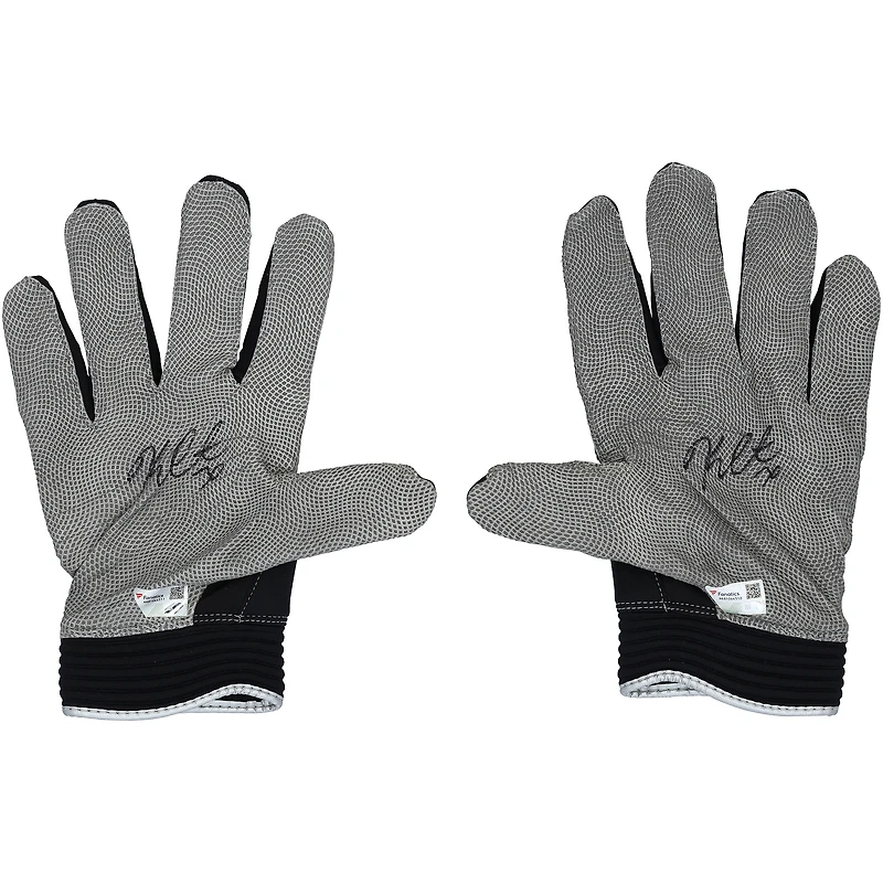 Kerry Carpenter Detroit Tigers Autographed Player-Issued Black Franklin Batting Gloves from the 2025 MLB Season