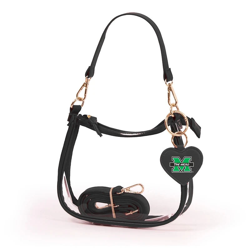 Marshall Thundering Herd Clara Purse with Heart Charm