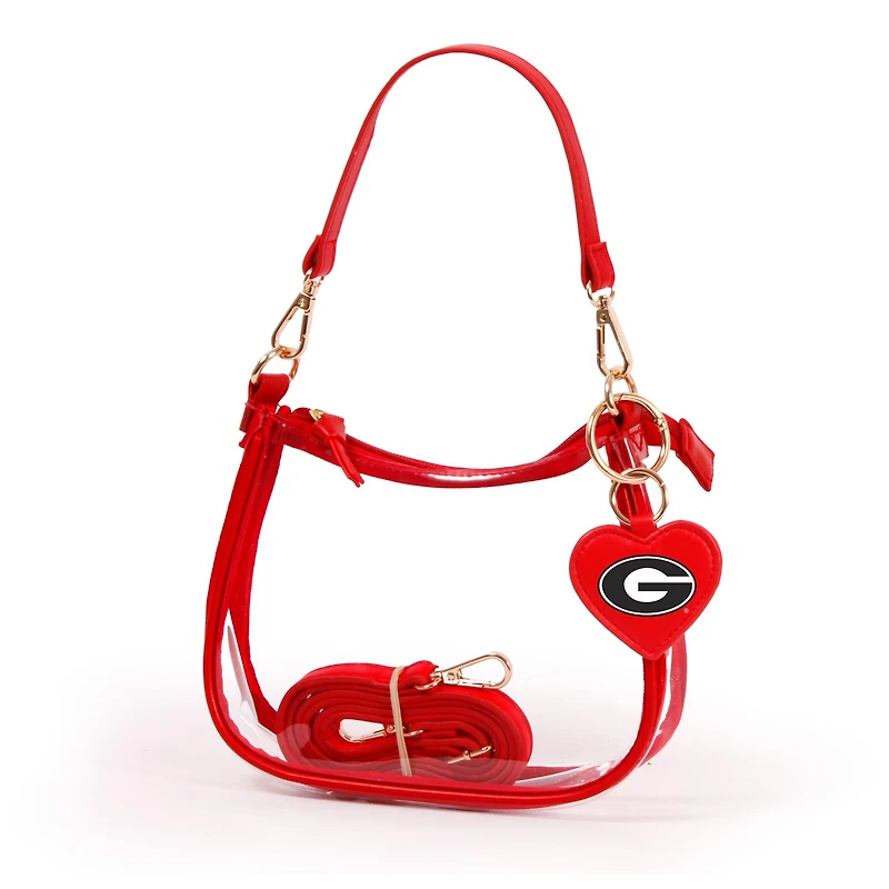 Georgia Bulldogs Clara Purse with Heart Charm
