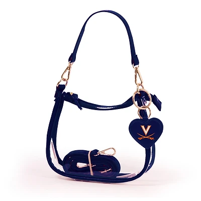 Virginia Cavaliers Clara Purse with Heart Charm