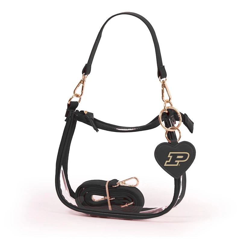 Purdue Boilermakers Clara Purse with Heart Charm