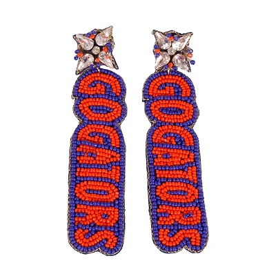 Florida Gators Beaded Earrings
