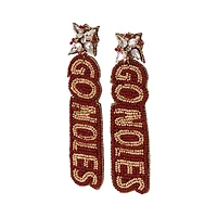 Florida State Seminoles Beaded Earrings