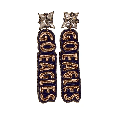 Georgia Southern Eagles Beaded Earrings