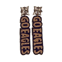 Georgia Southern Eagles Beaded Earrings