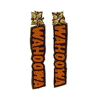 Virginia Cavaliers Beaded Earrings