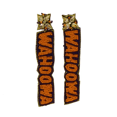Virginia Cavaliers Beaded Earrings