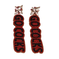 South Carolina Gamecocks Beaded Earrings