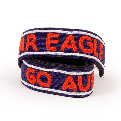 Auburn Tigers Beaded Purse Strap