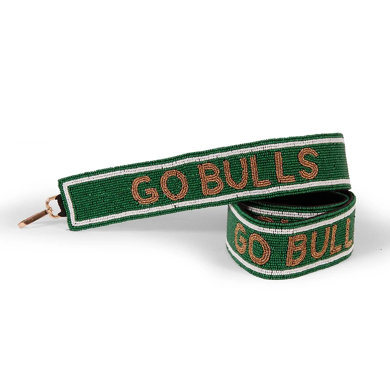 South Florida Bulls Beaded Purse Strap