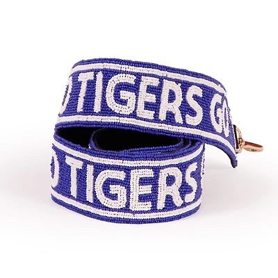 Memphis Tigers Beaded Purse Strap