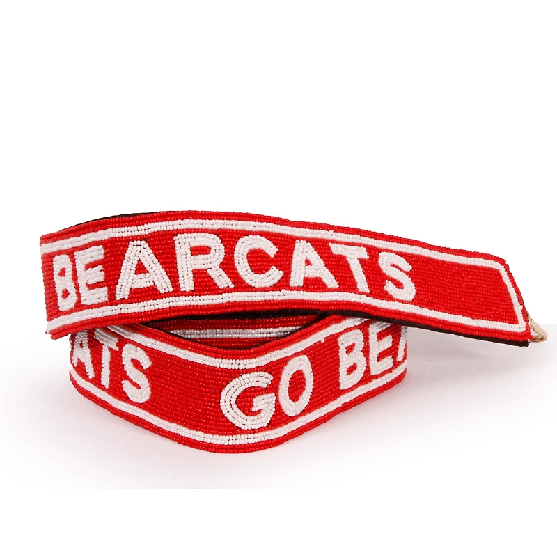 Cincinnati Bearcats Beaded Purse Strap
