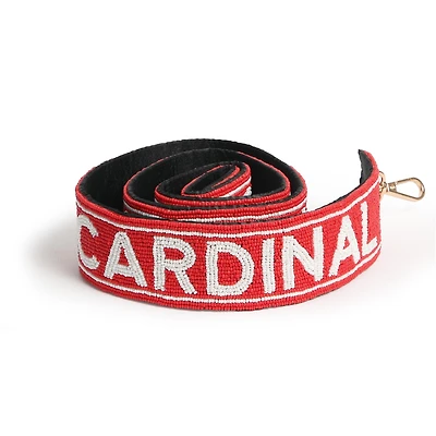 Stanford Cardinal Beaded Purse Strap
