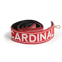 Stanford Cardinal Beaded Purse Strap
