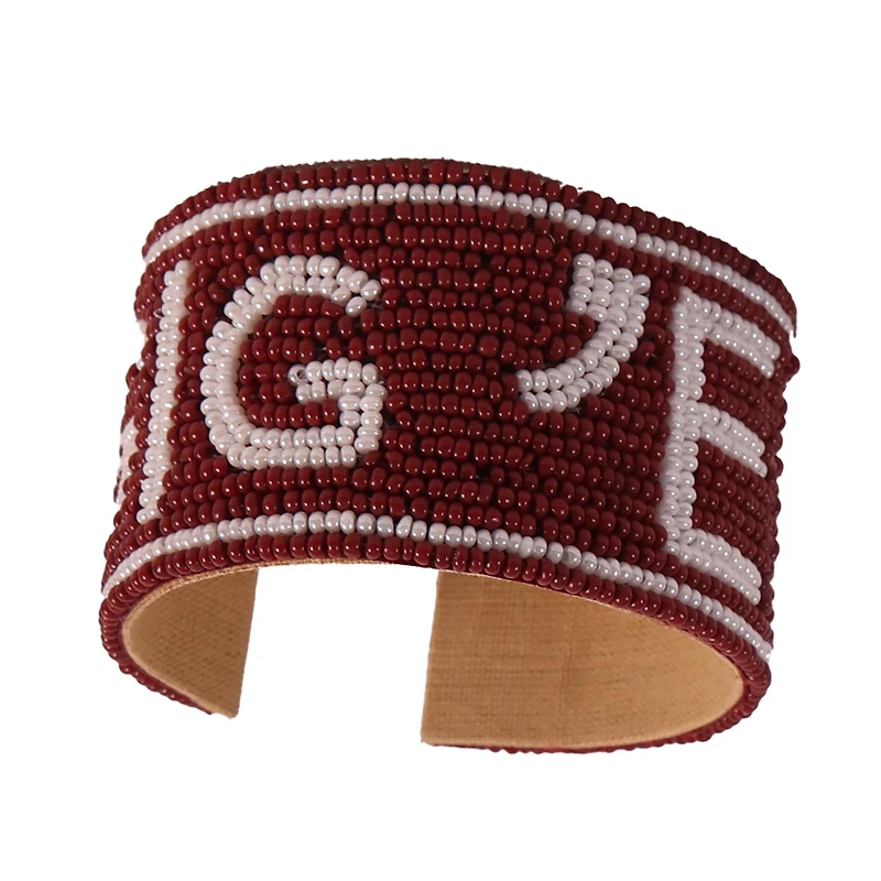 Texas A&M Aggies Beaded Cuff Wristlet