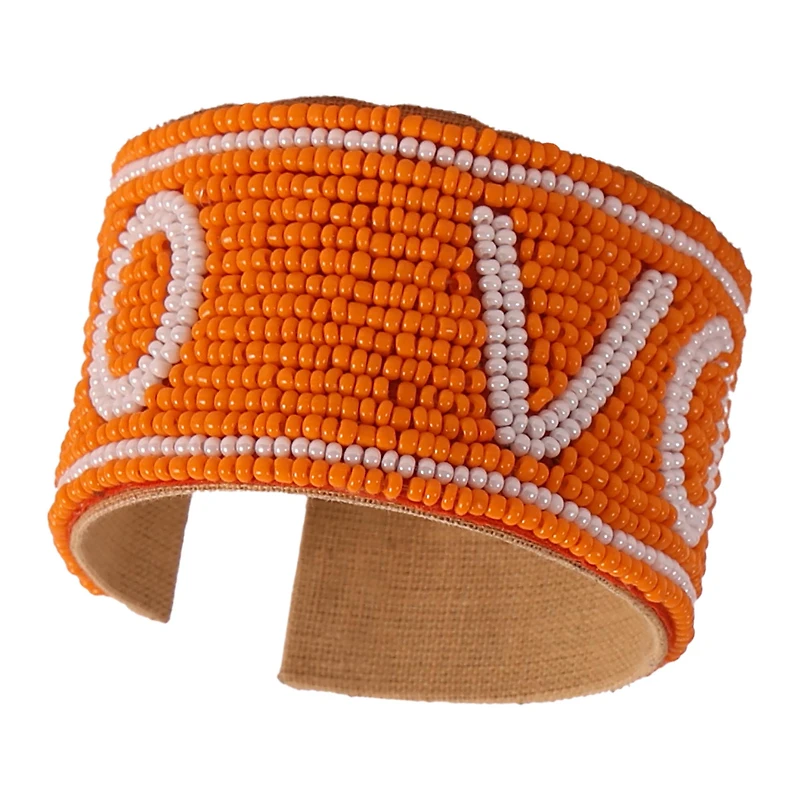 Tennessee Volunteers Beaded Cuff Wristlet