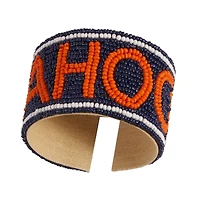 Virginia Cavaliers Beaded Cuff Wristlet
