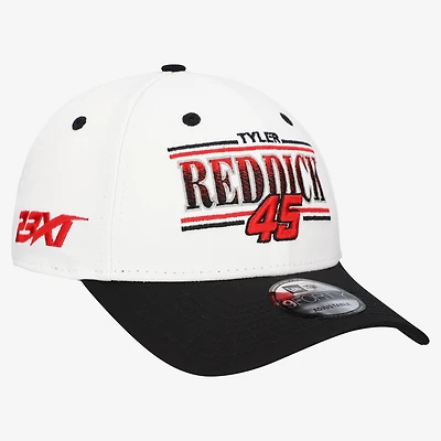 Men's New Era White Tyler Reddick Bars 9FORTY Adjustable Hat