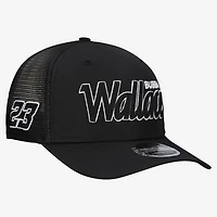 Men's New Era Black Bubba Wallace 9SEVENTY Chain Glow Stretch-Snap Hat