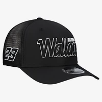 Men's New Era Black Bubba Wallace 9SEVENTY Chain Glow Stretch-Snap Hat