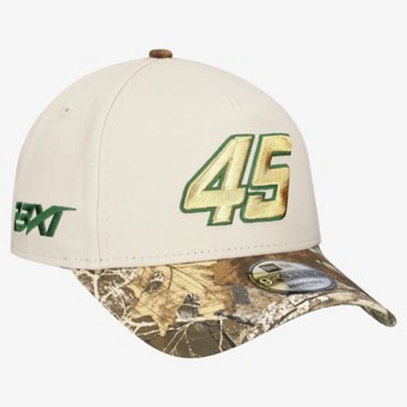 Men's New Era Cream Tyler Reddick Realtree A-Frame 9FORTY Adjustable Hat