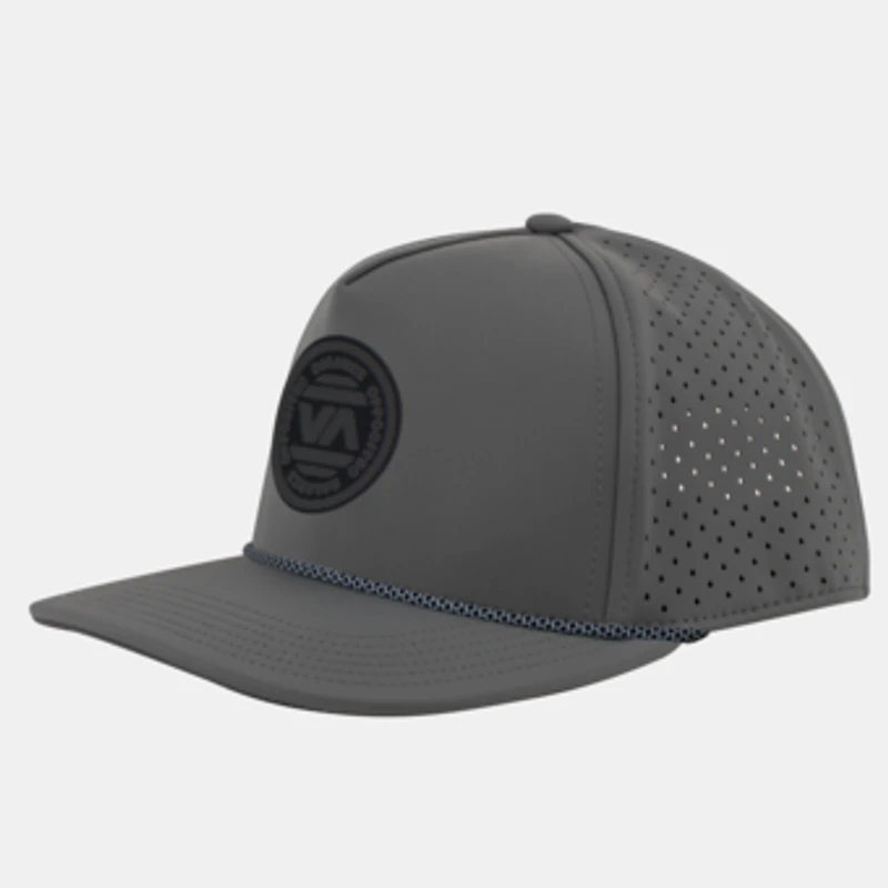 Men's RVCA Charcoal Modfit Rope Adjustable Hat