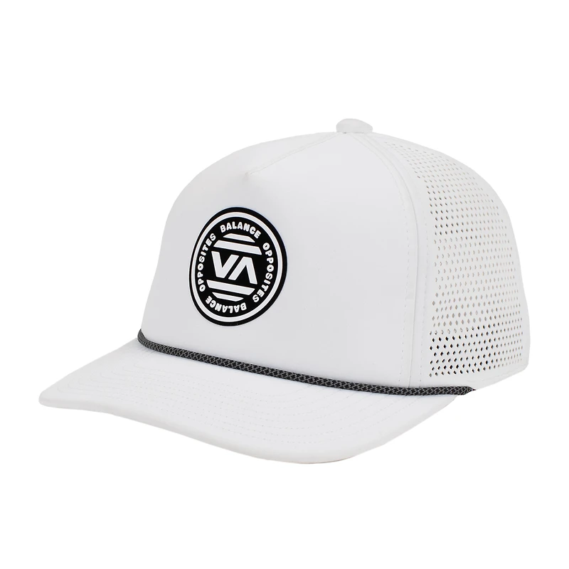 Men's RVCA White Modfit Rope Adjustable Hat