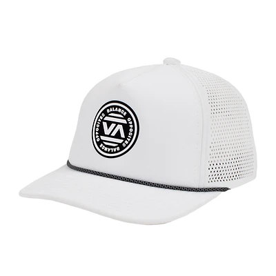 Men's RVCA White Modfit Rope Adjustable Hat