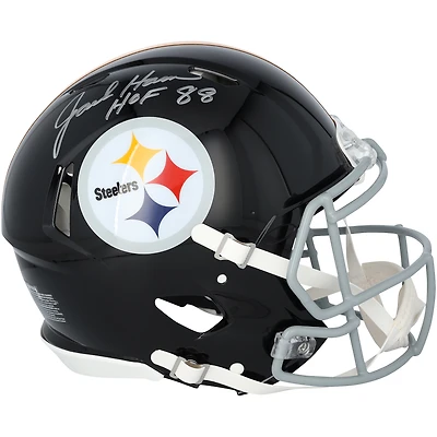 Jack Ham Pittsburgh Steelers Autographed Riddell 1963-1976 Throwback Speed Authentic Helmet with "HOF 88" Inscription