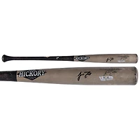 J.T. Realmuto Philadelphia Phillies Autographed Game-Used Gray/Black Old Hickory Broken Bat vs. Cincinnati Reds on April 1, 2024