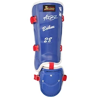 Alec Bohm Philadelphia Phillies Autographed Game-Used Royal Belgard Leg Guard from the 2025 MLB Season