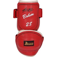 Alec Bohm Philadelphia Phillies Autographed Game-Used Belgard Elbow Guard from the 2025 MLB Season