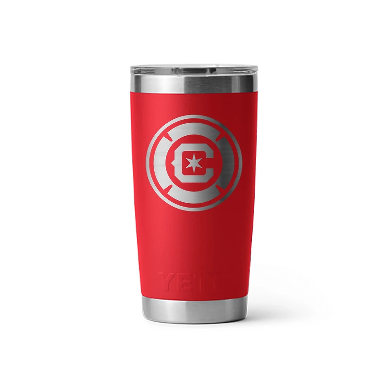 YETI Chicago Fire 20oz. Rambler Tumbler with Magslider Lid
