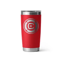 YETI Chicago Fire 20oz. Rambler Tumbler with Magslider Lid