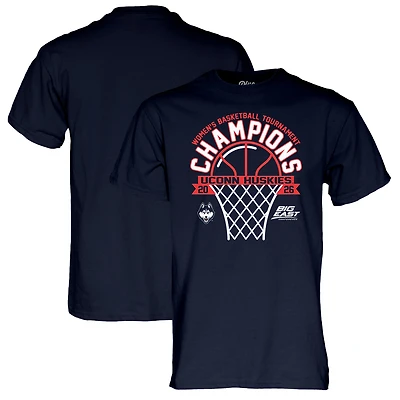Unisex Blue 84 Navy UConn Huskies 2026 Big East Women's Basketball Tournament Champions T-Shirt