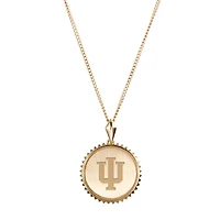 Kyle Cavan  Indiana Hoosiers Gold Sunburst Necklace