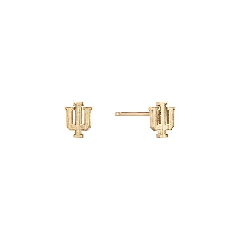 Kyle Cavan  Indiana Hoosiers Logo Stud Earrings