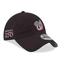 Men's New Era Black Washington Nationals America 250 9TWENTY Adjustable Hat