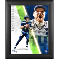Sam Darnold Seattle Seahawks Framed 13" x 16" Radiance Collage