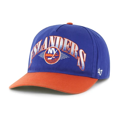 Men's '47  Royal/Orange New York Islanders Atkin Vintage 2-Tone Relaxed Hitch Adjustable Hat